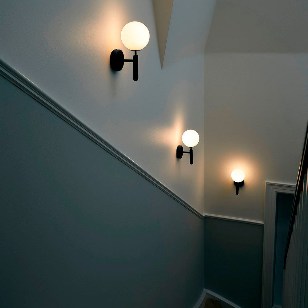 Lampe Scandiluxe LED – Design Minimaliste en Laiton et Verre pour Intérieur