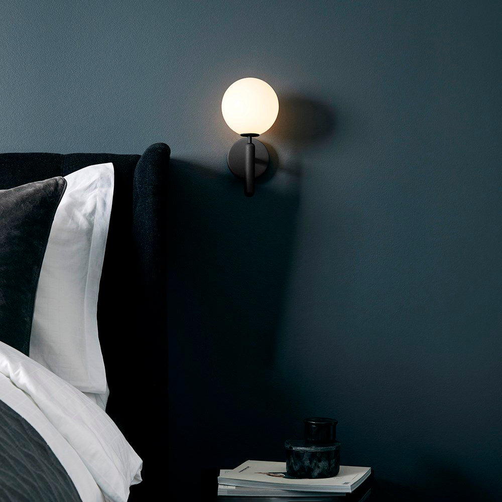 Lampe Scandiluxe LED – Design Minimaliste en Laiton et Verre pour Intérieur