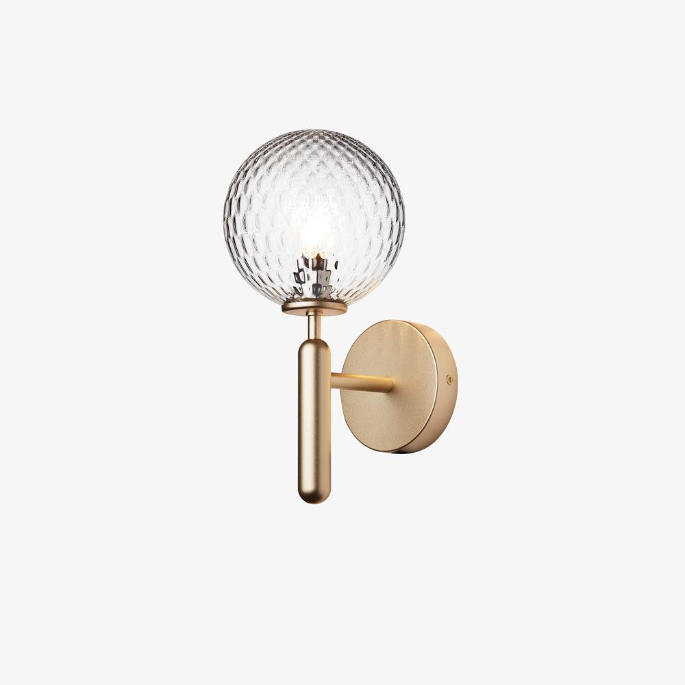 Lampe Scandiluxe LED – Design Minimaliste en Laiton et Verre pour Intérieur