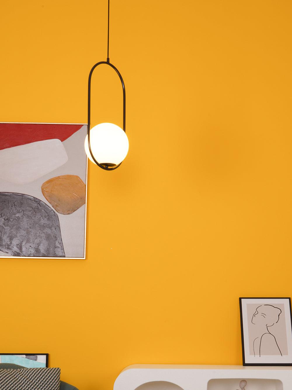 Suspension Mila en Métal et Verre – Lampe Moderne au Design Élégant
