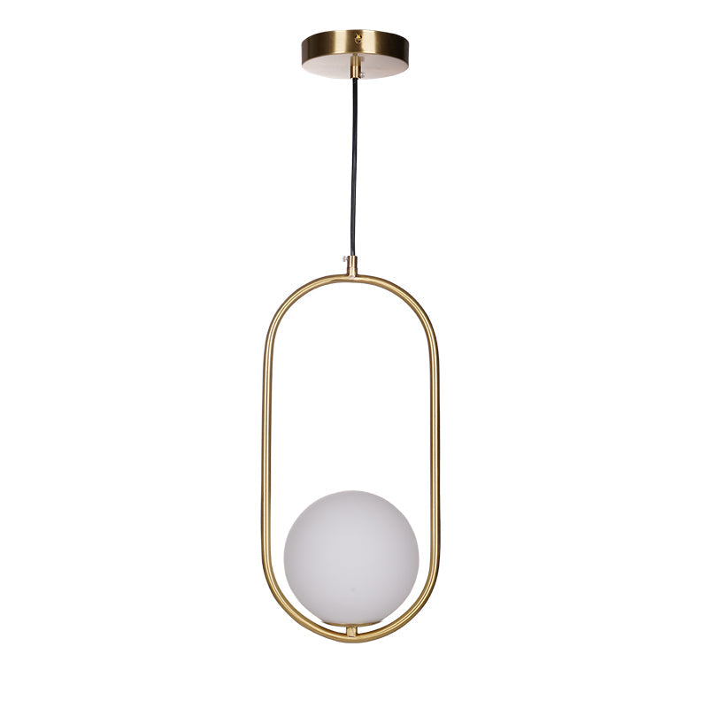 Suspension Mila en Métal et Verre – Lampe Moderne au Design Élégant