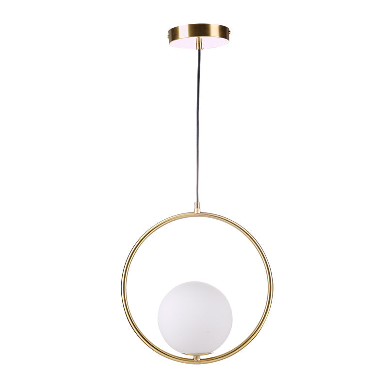 Suspension Mila en Métal et Verre – Lampe Moderne au Design Élégant