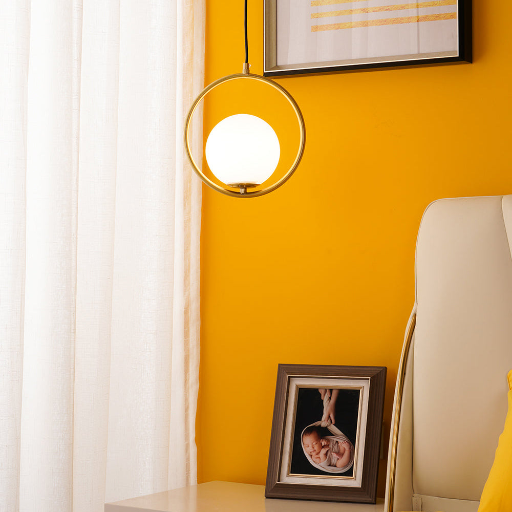 Suspension Mila en Métal et Verre – Lampe Moderne au Design Élégant