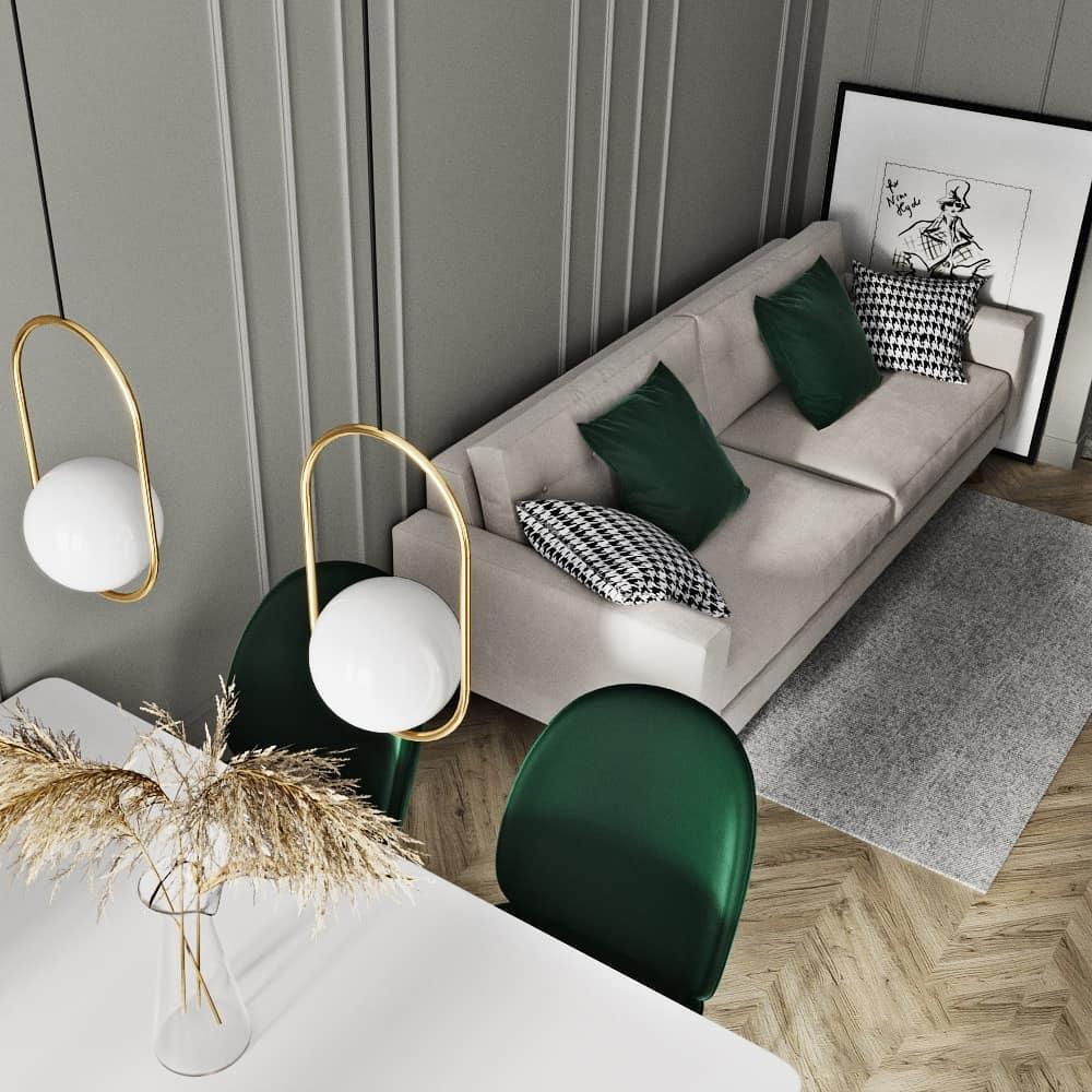 Suspension Mila en Métal et Verre – Lampe Moderne au Design Élégant