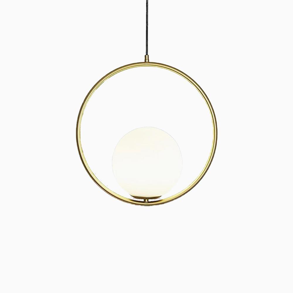Suspension Mila en Métal et Verre – Lampe Moderne au Design Élégant