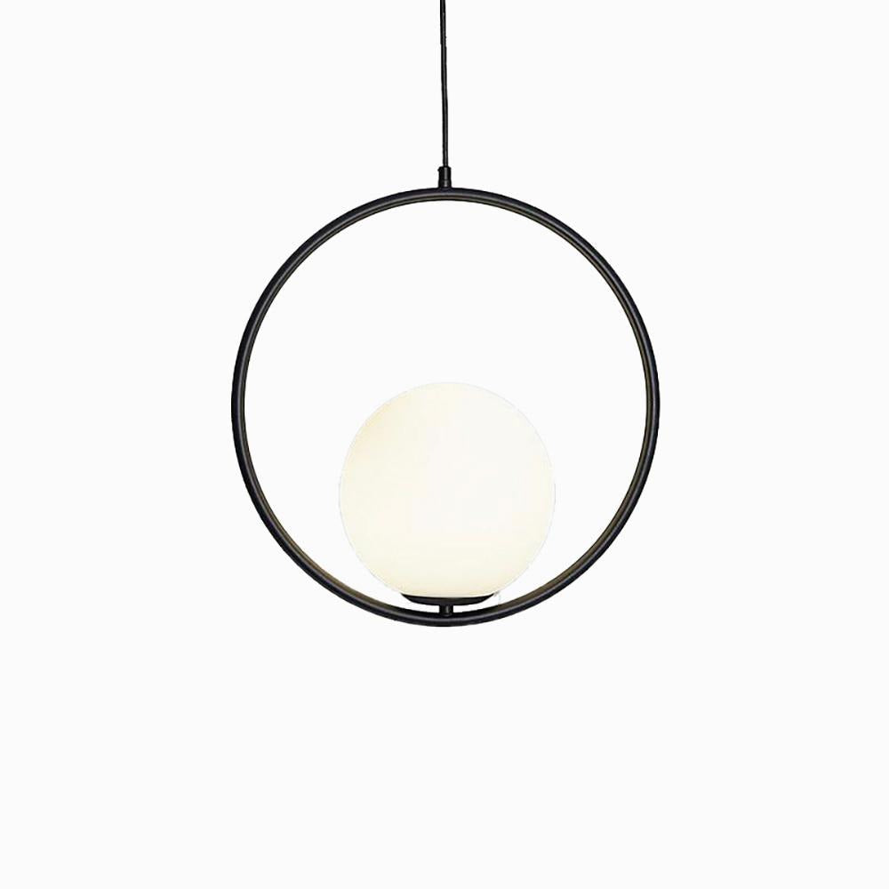 Suspension Mila en Métal et Verre – Lampe Moderne au Design Élégant