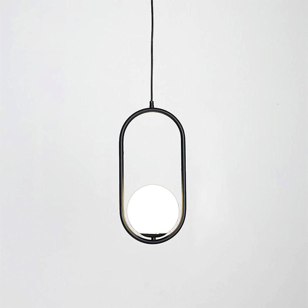 Suspension Mila en Métal et Verre – Lampe Moderne au Design Élégant
