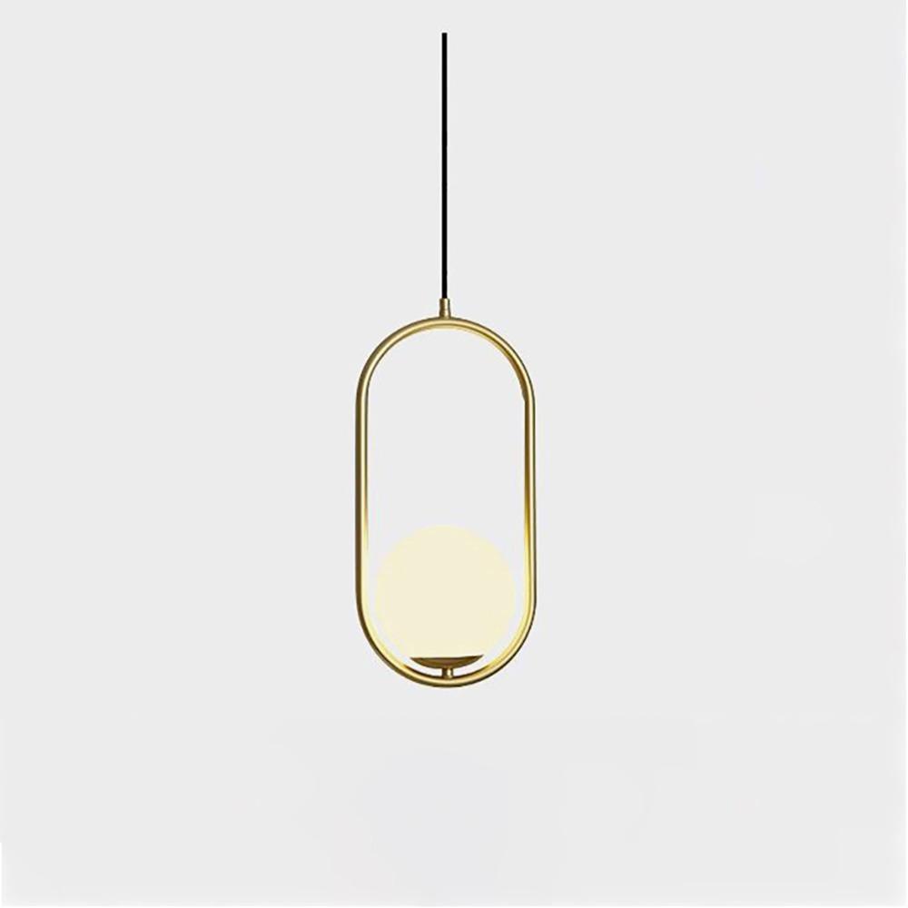 Suspension Mila en Métal et Verre – Lampe Moderne au Design Élégant