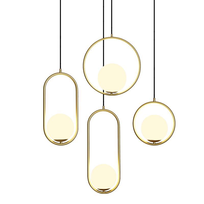 Suspension Mila en Métal et Verre – Lampe Moderne au Design Élégant