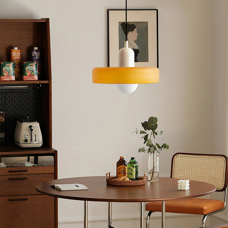 Suspension Bauhaus - Lampe Moderne en Verre, Design Élégant et Fonctionnel