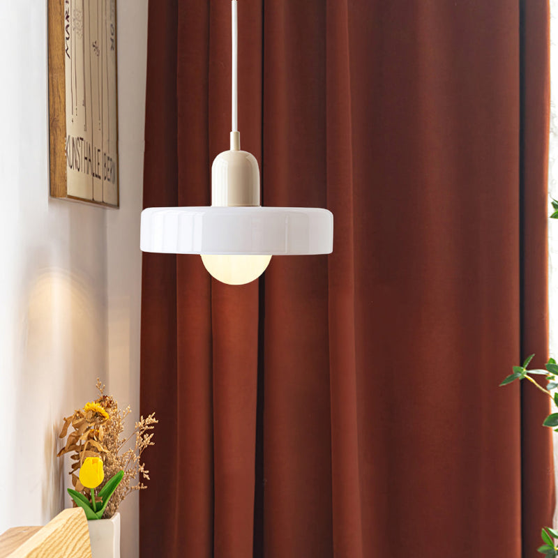 Suspension Bauhaus - Lampe Moderne en Verre, Design Élégant et Fonctionnel