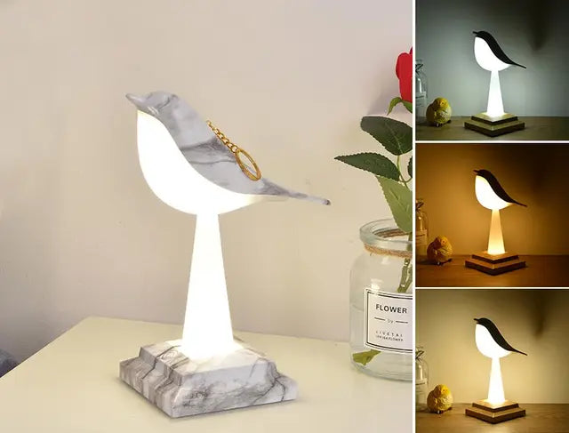 Lampe de Table Missbird-V2 Ekster Bird – Design Naturel Inspiré d'un Oiseau Élégant
