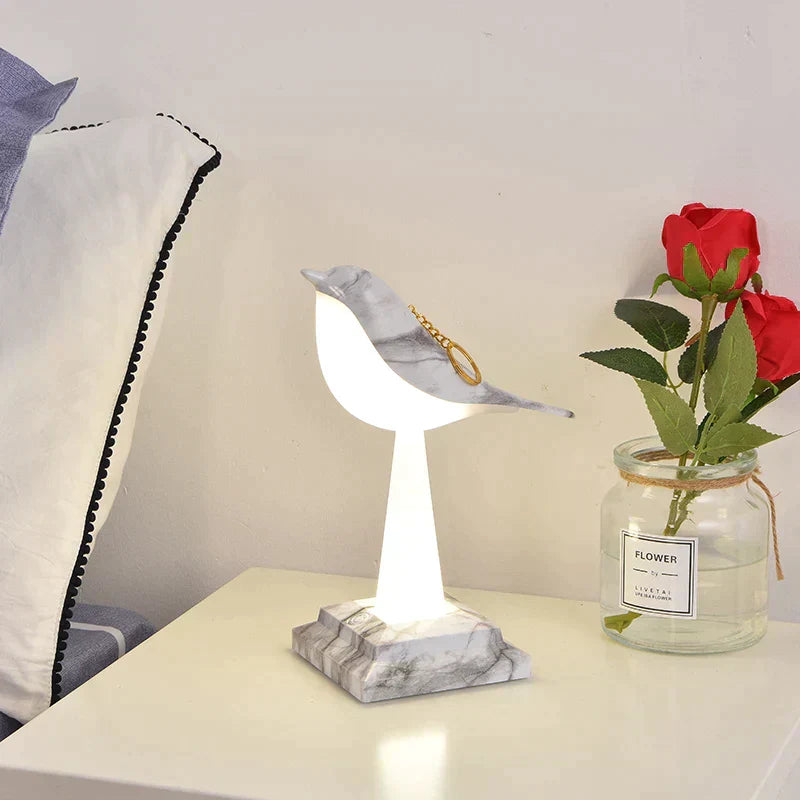 Lampe de Table Missbird-V2 Ekster Bird – Design Naturel Inspiré d'un Oiseau Élégant
