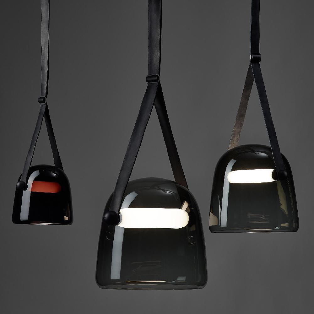 Suspension Mona Minimaliste en Métal et Verre - Éclairage LED Élégant pour Salon et Salle à Manger