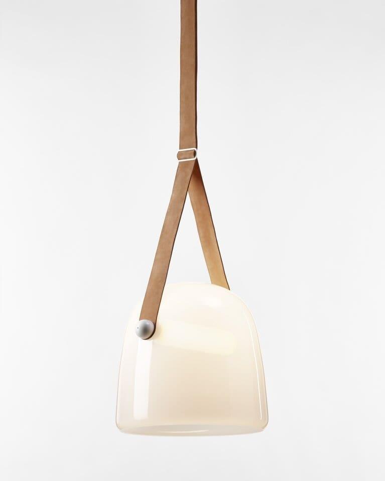 Suspension Mona Minimaliste en Métal et Verre - Éclairage LED Élégant pour Salon et Salle à Manger
