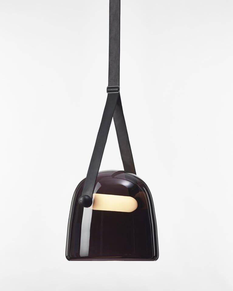 Suspension Mona Minimaliste en Métal et Verre - Éclairage LED Élégant pour Salon et Salle à Manger