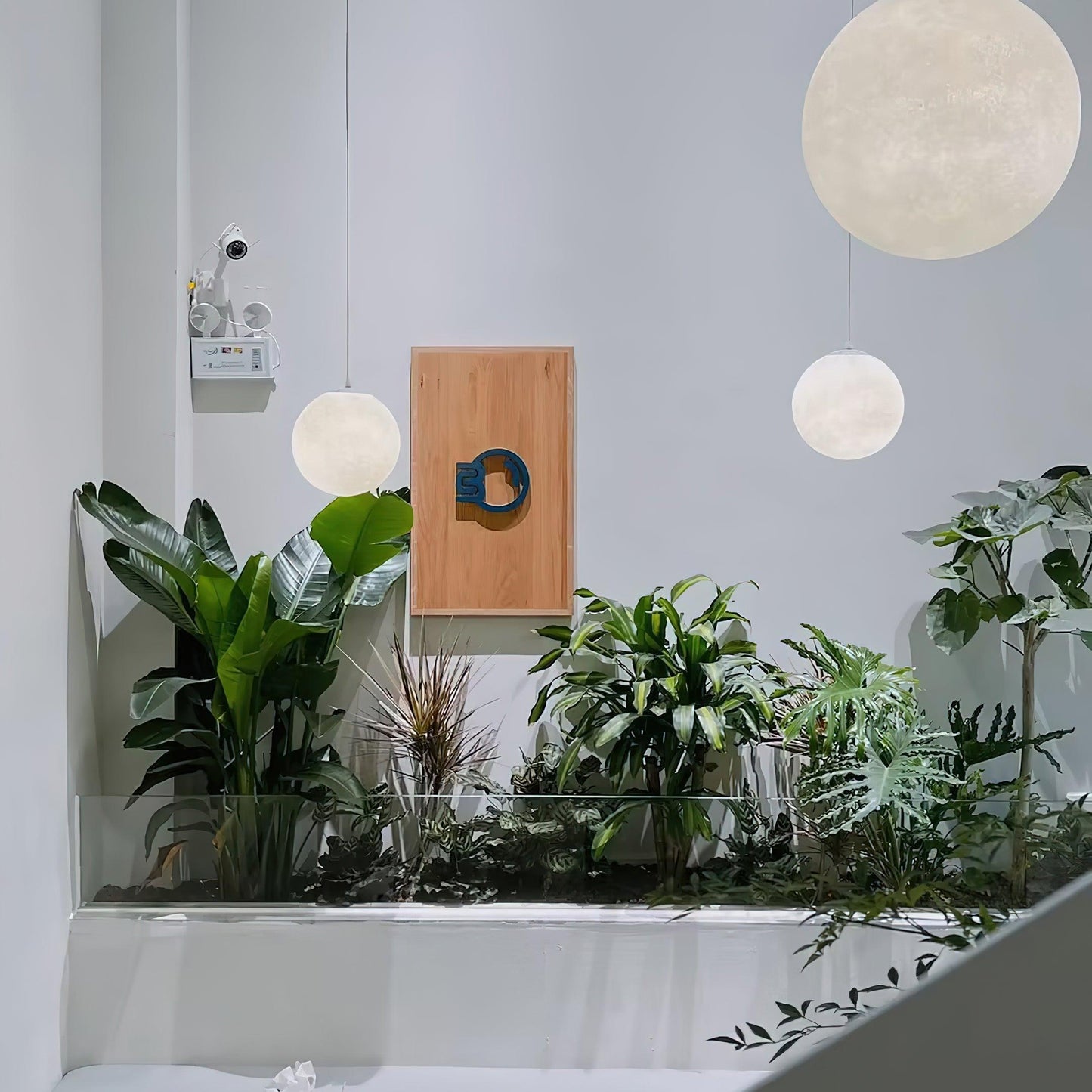 Suspension Moon LED – Éclairage Moderne et Apaisant, Design Élégant
