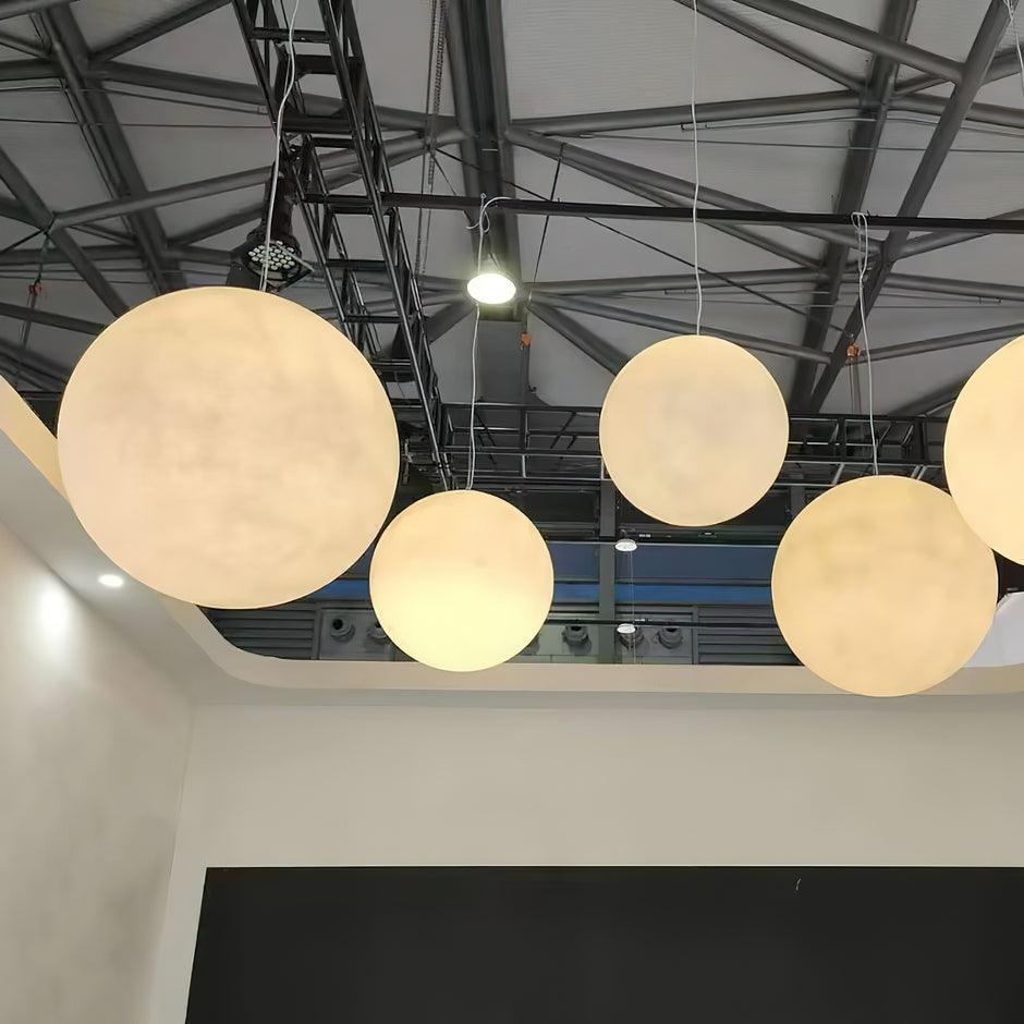 Suspension Moon LED – Éclairage Moderne et Apaisant, Design Élégant