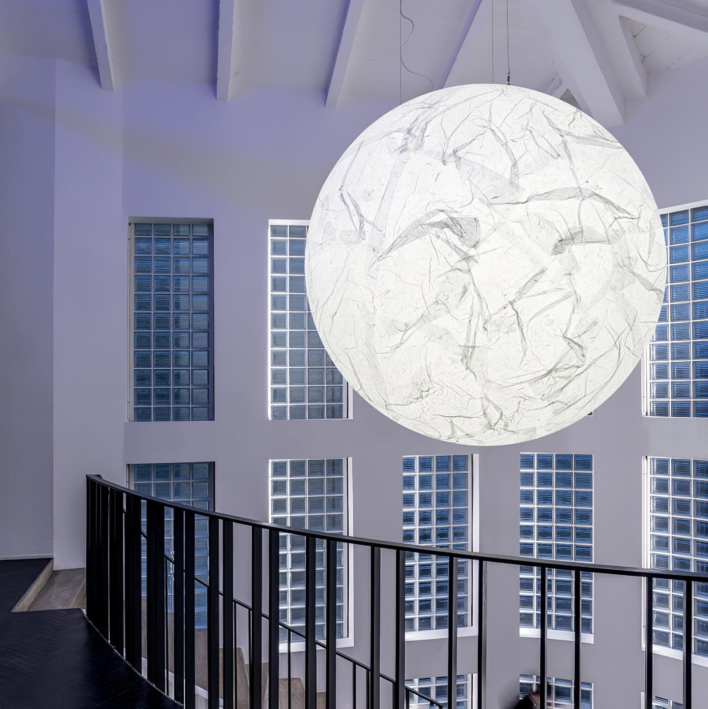 Suspension Mondseide en Soie Naturelle et Métal - Éclairage LED Élégant pour Salon et Chambre