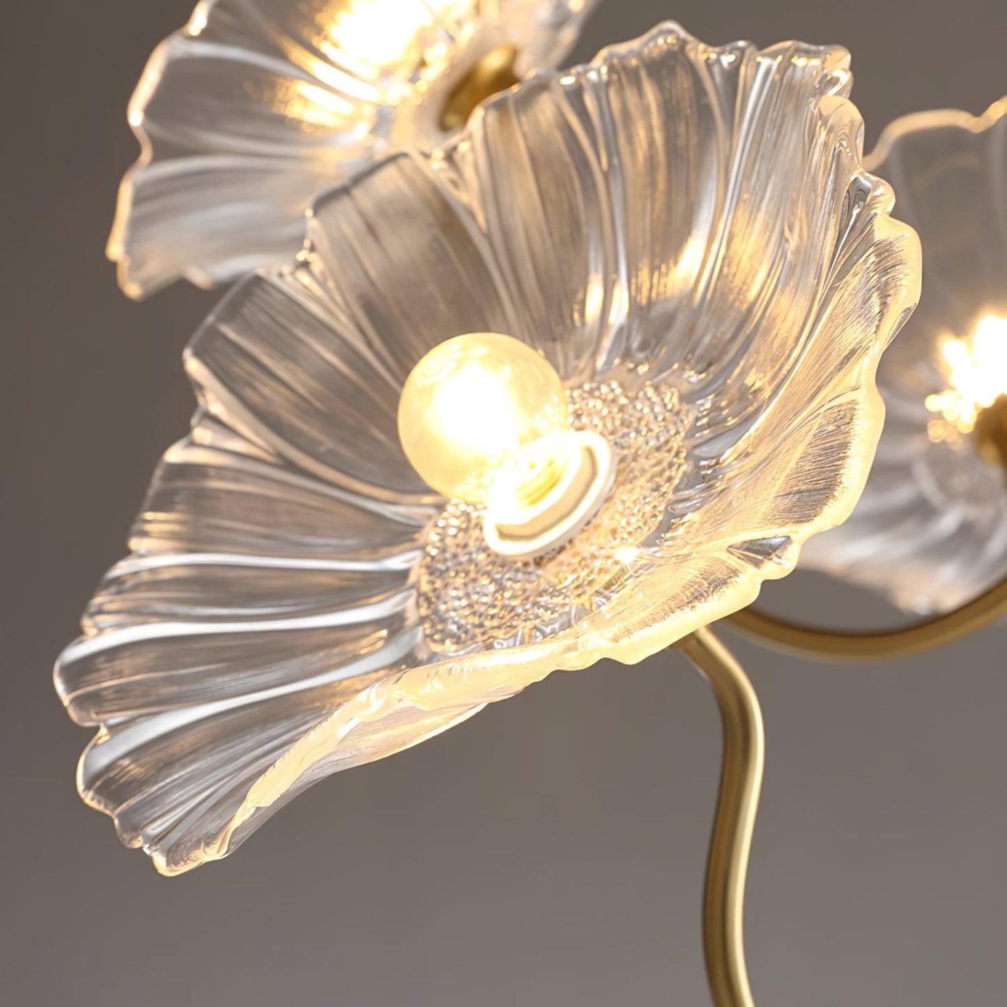 Chandelier en Verre Murano - Design Artistique et Éclairage Doux