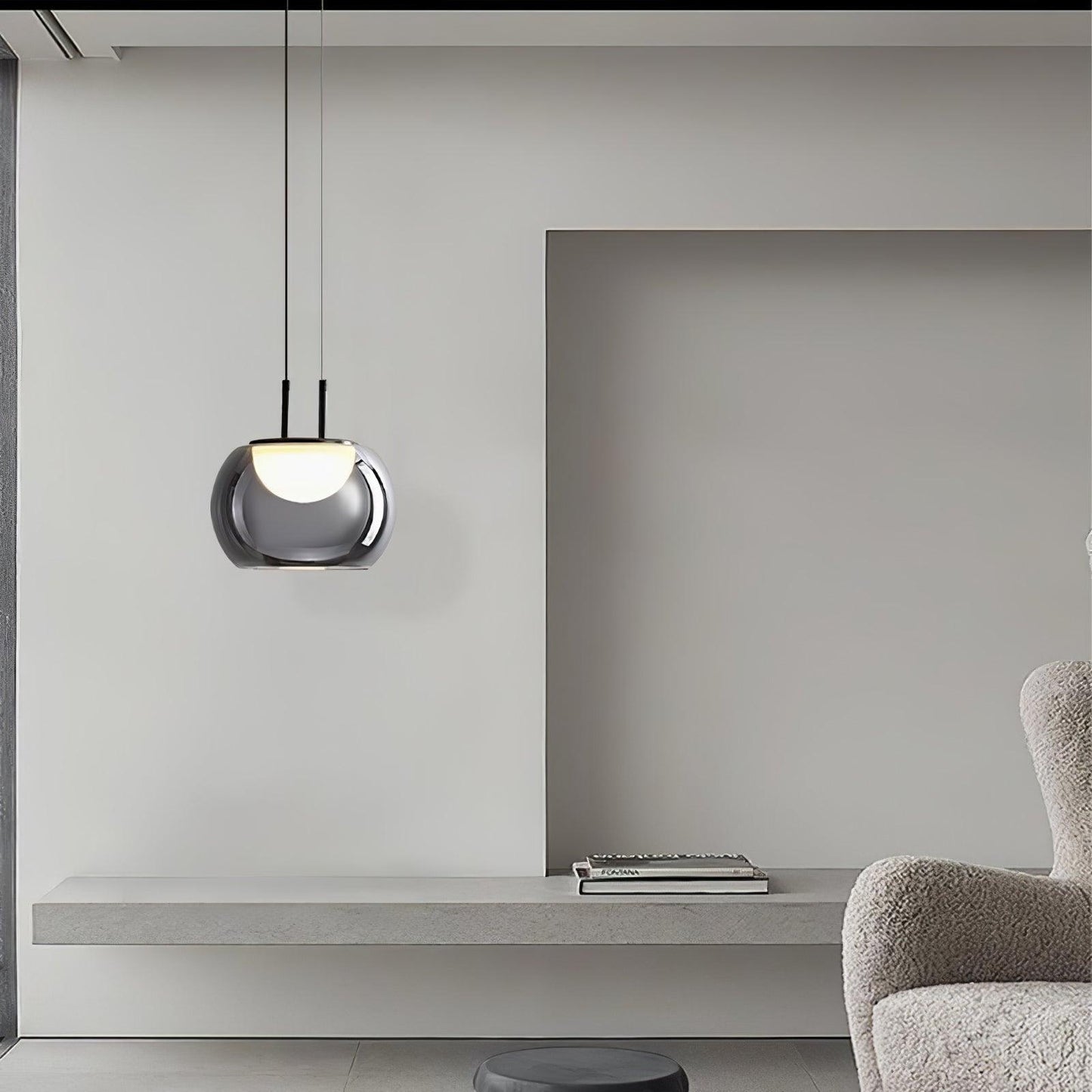 Suspension Mystique Halo LED – Design Unique avec Halo Lumineux