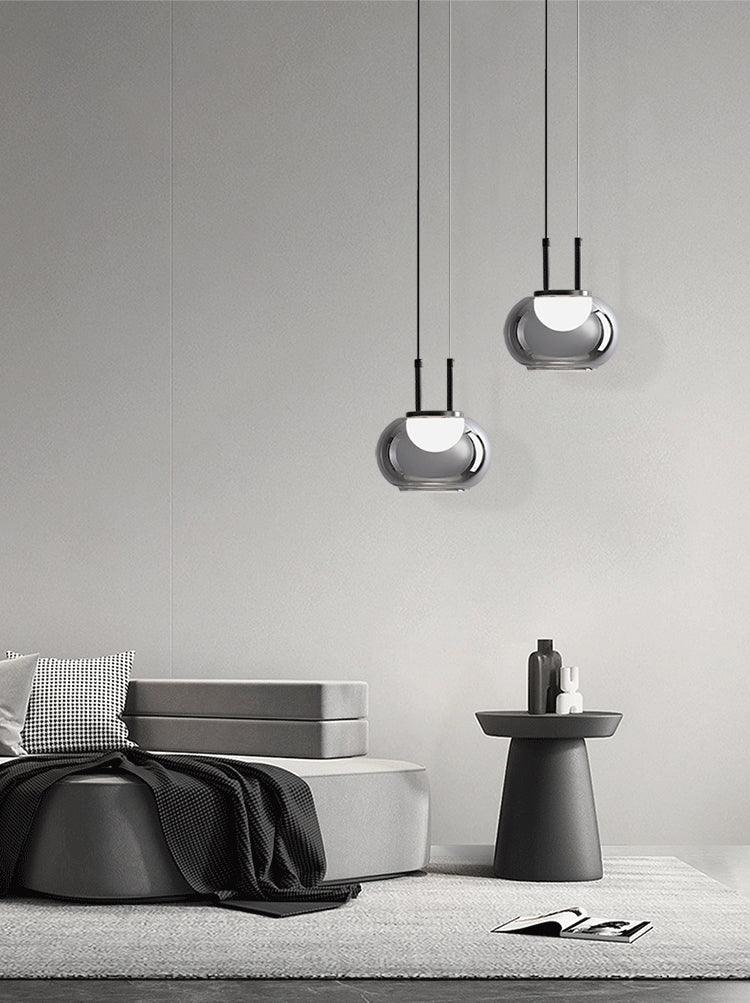 Suspension Mystique Halo LED – Design Unique avec Halo Lumineux