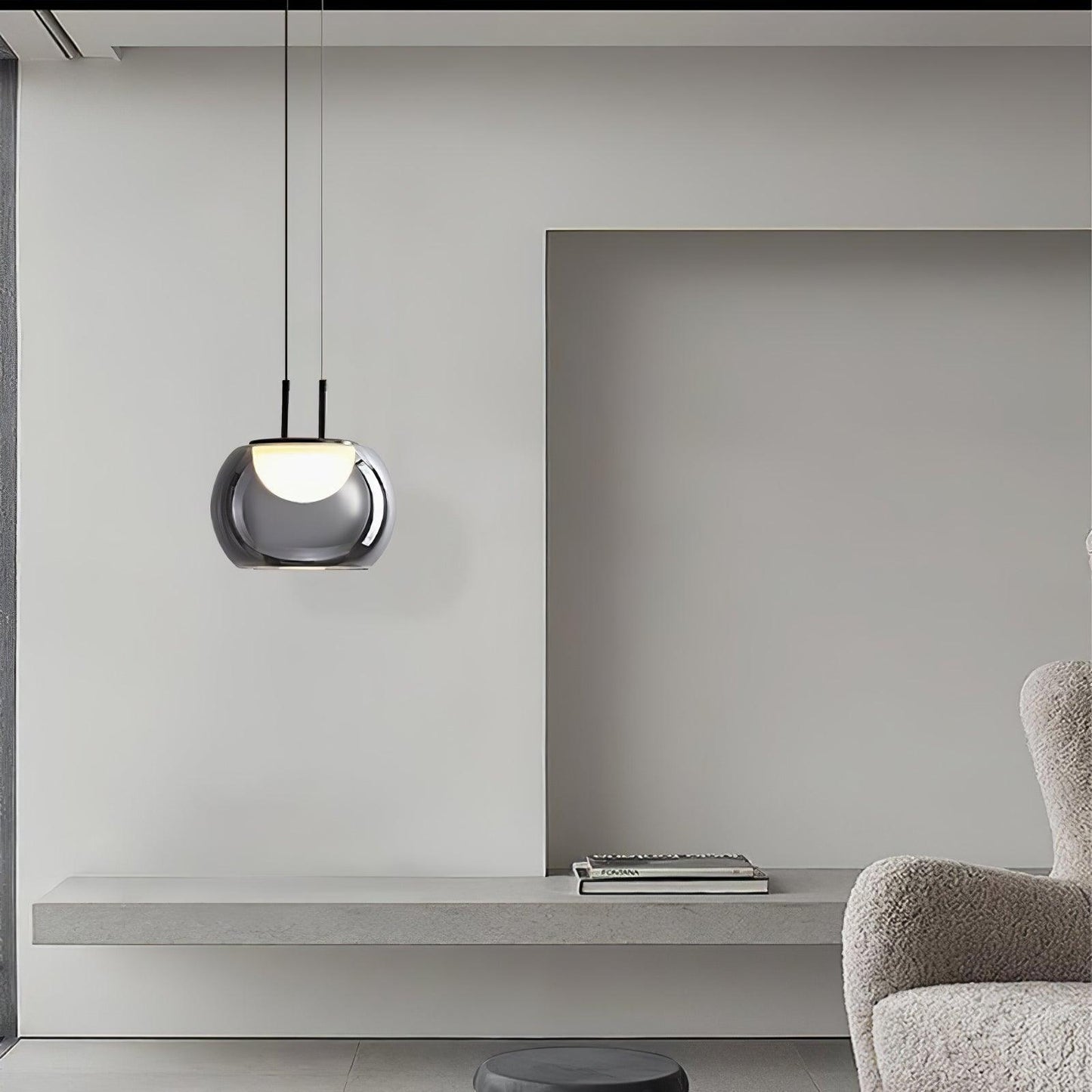 Suspension Mystique Halo LED – Design Unique avec Halo Lumineux