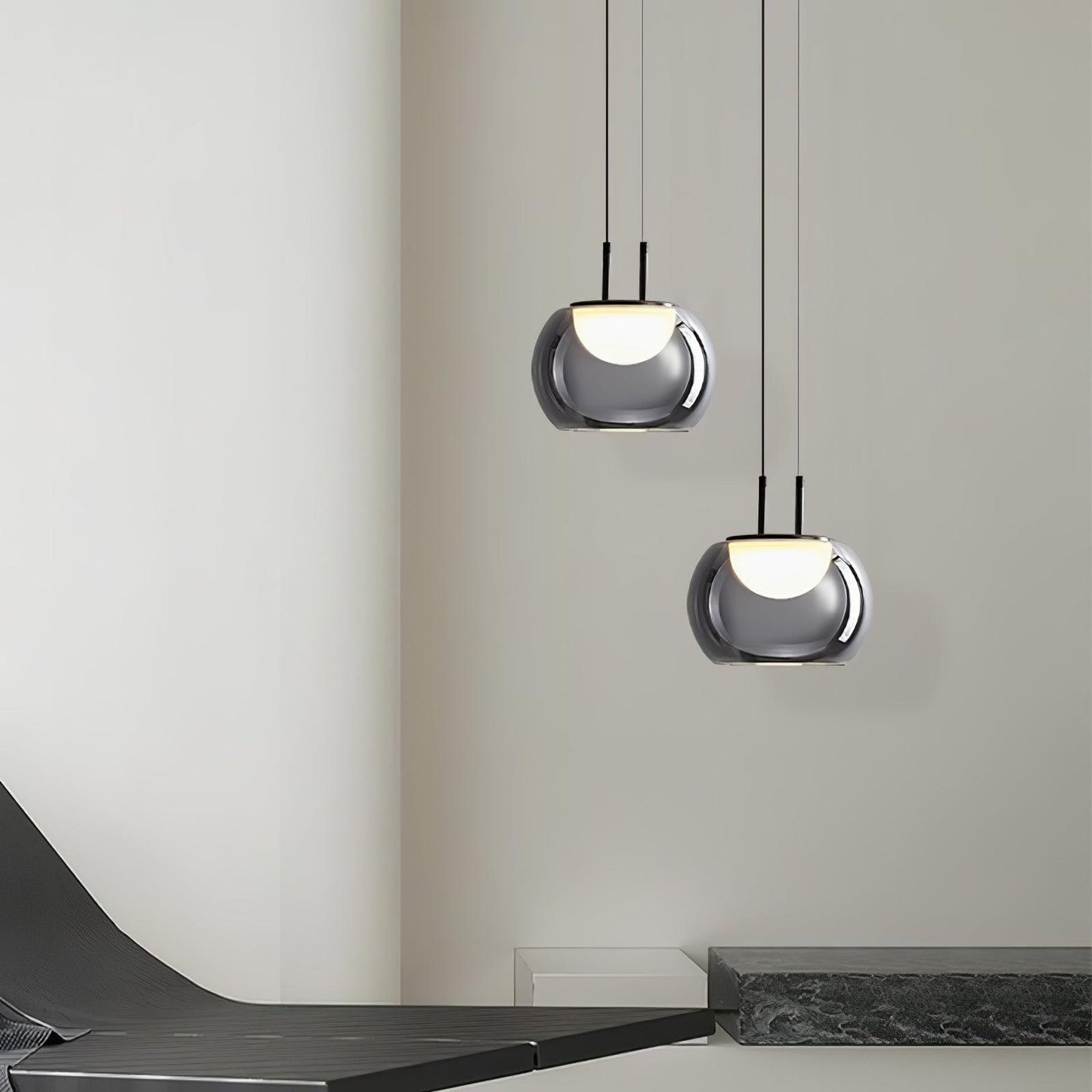 Suspension Mystique Halo LED – Design Unique avec Halo Lumineux