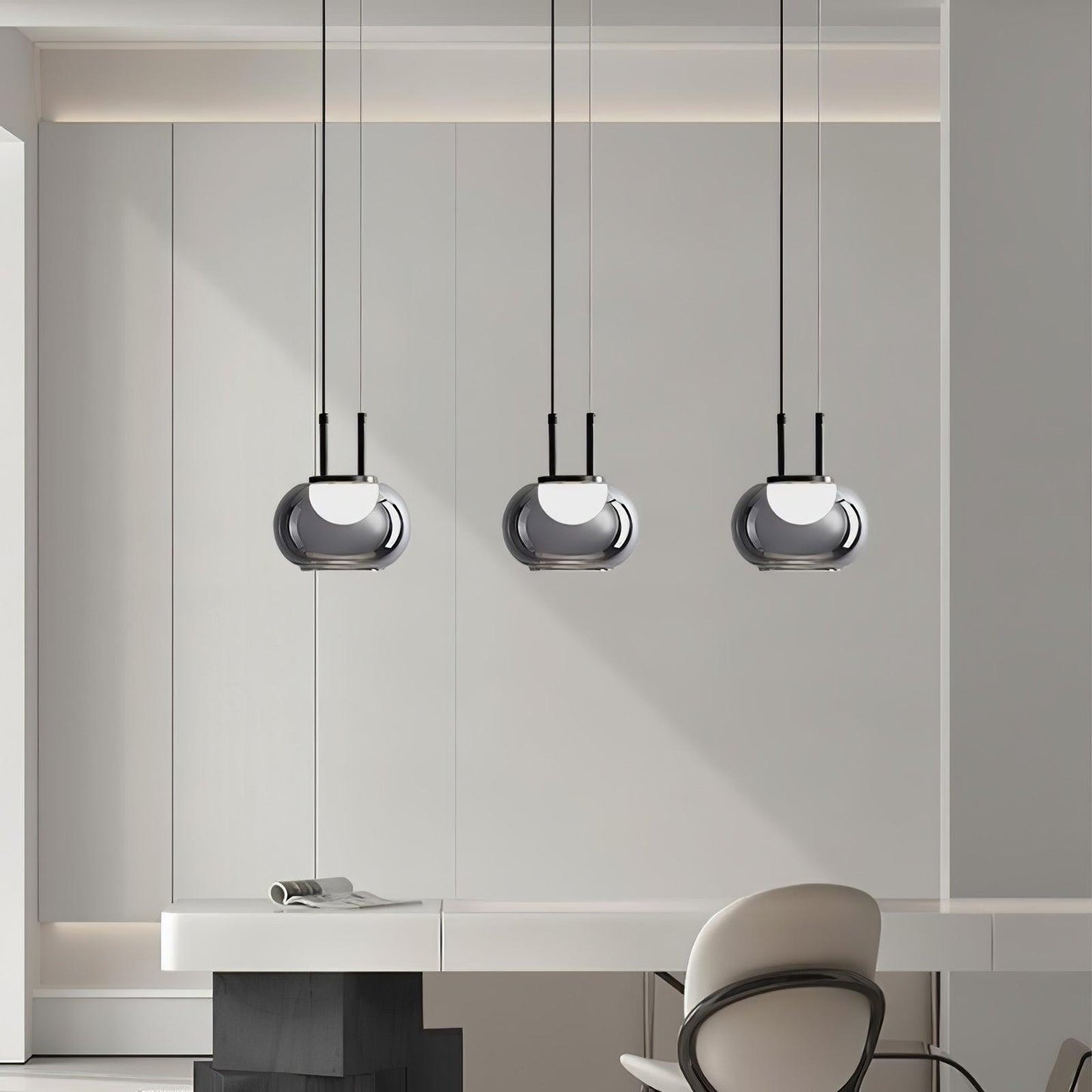Suspension Mystique Halo LED – Design Unique avec Halo Lumineux