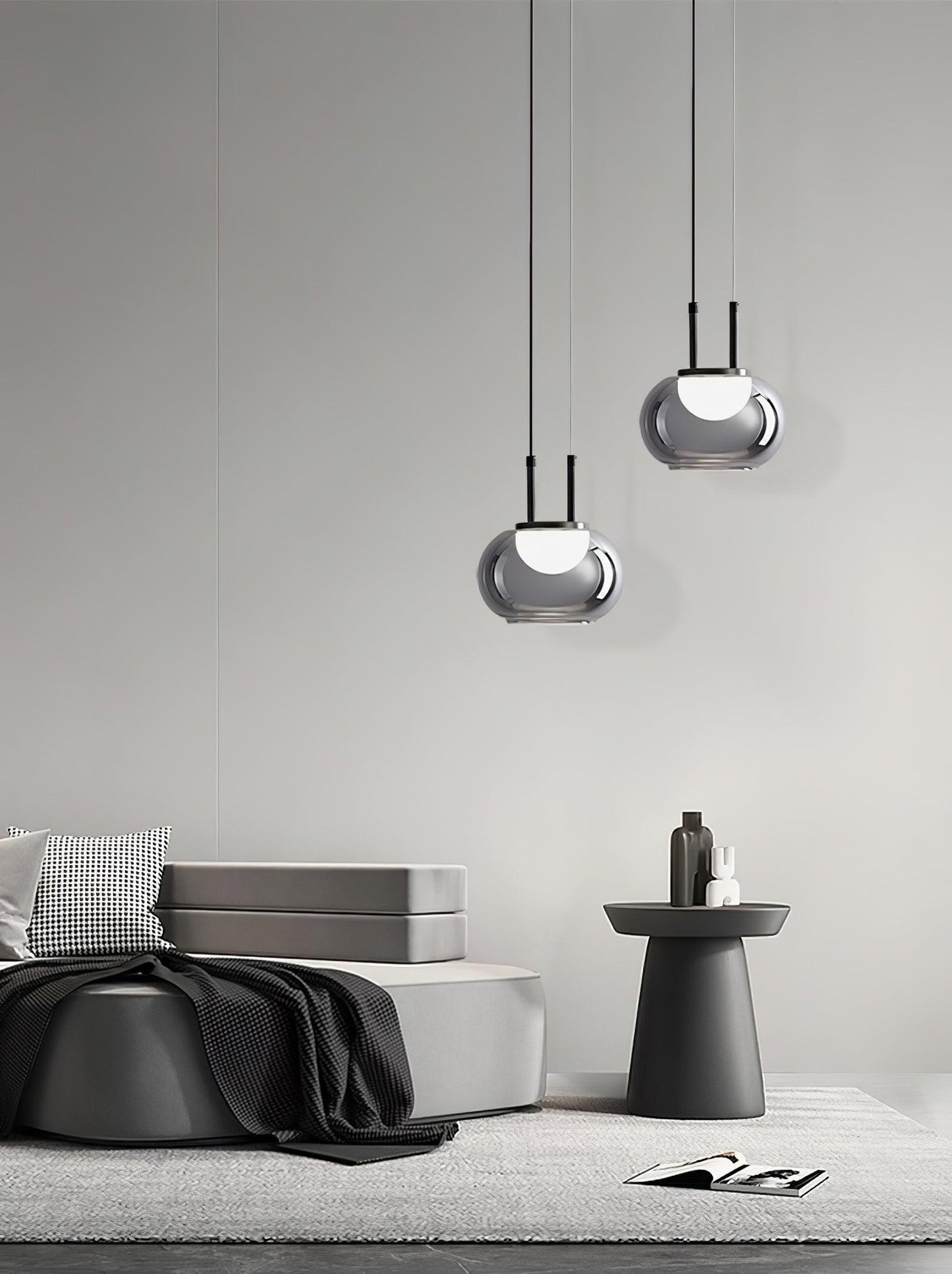 Suspension Mystique Halo LED – Design Unique avec Halo Lumineux