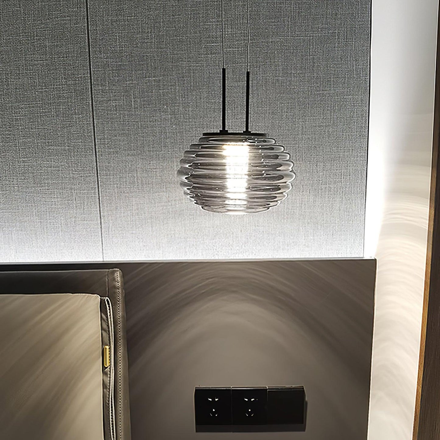 Suspension Mystique Halo LED – Design Unique avec Halo Lumineux