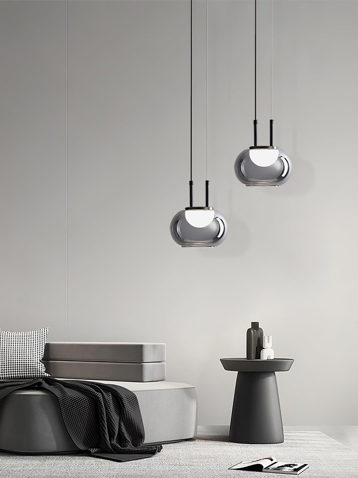 Suspension Mystique Halo LED – Design Unique avec Halo Lumineux