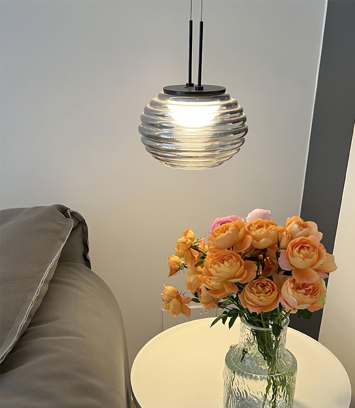 Suspension Mystique Halo LED – Design Unique avec Halo Lumineux
