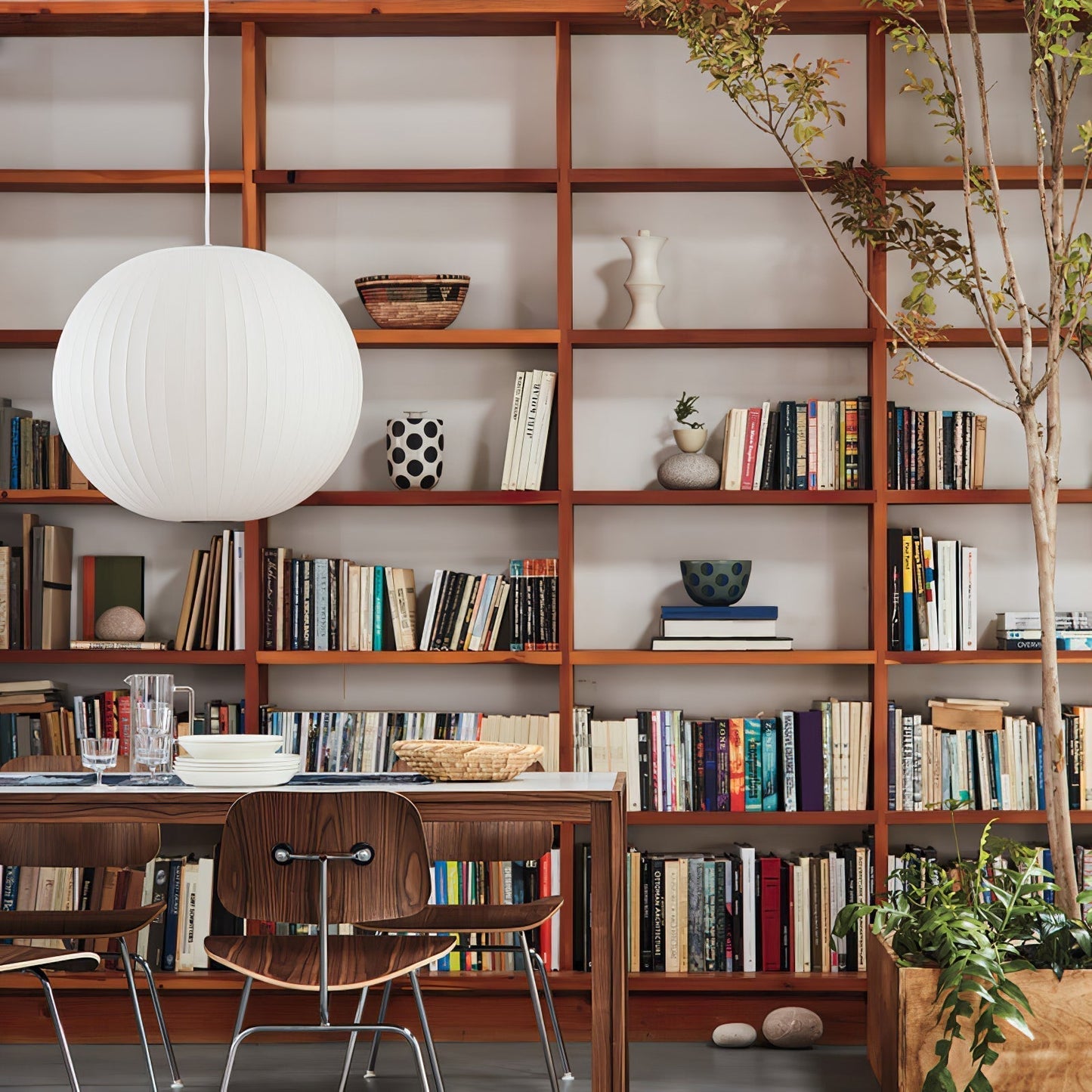 Suspension Nordic en Bois et Acier - Élégance Minimaliste pour Votre Intérieur