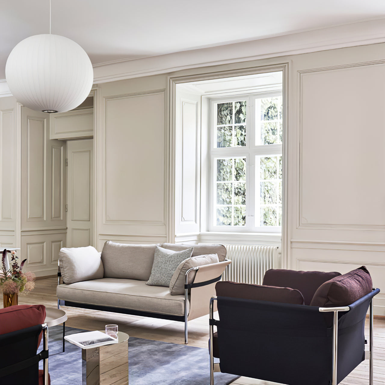 Suspension Nordic en Bois et Acier - Élégance Minimaliste pour Votre Intérieur
