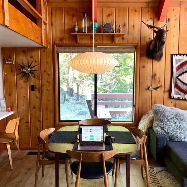 Suspension Nordic en Bois Mixtes - Design Élégant et Moderne pour Votre Intérieur