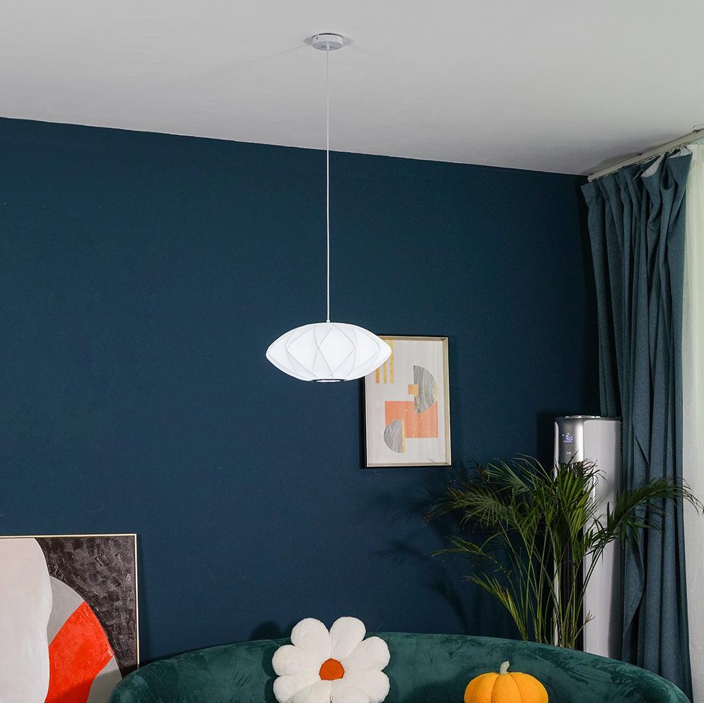 Suspension Nordic en Bois et Acier – Élégance Moderne
