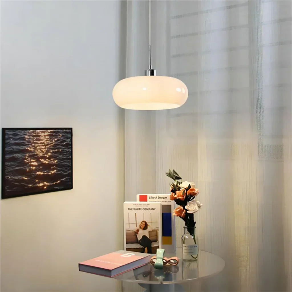 Suspension en Verre Style Bauhaus Kieran - Design Élégant et Intemporel