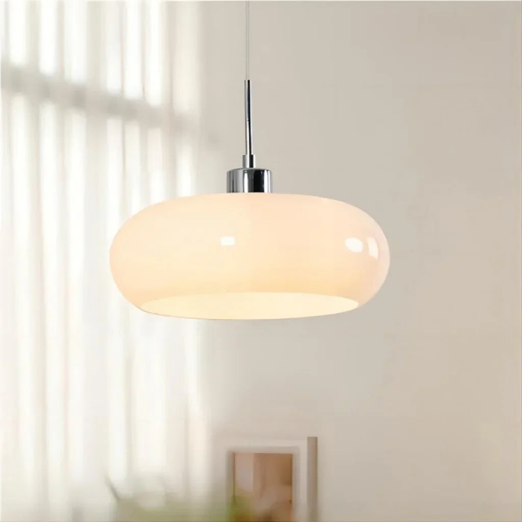 Suspension en Verre Style Bauhaus Kieran - Design Élégant et Intemporel