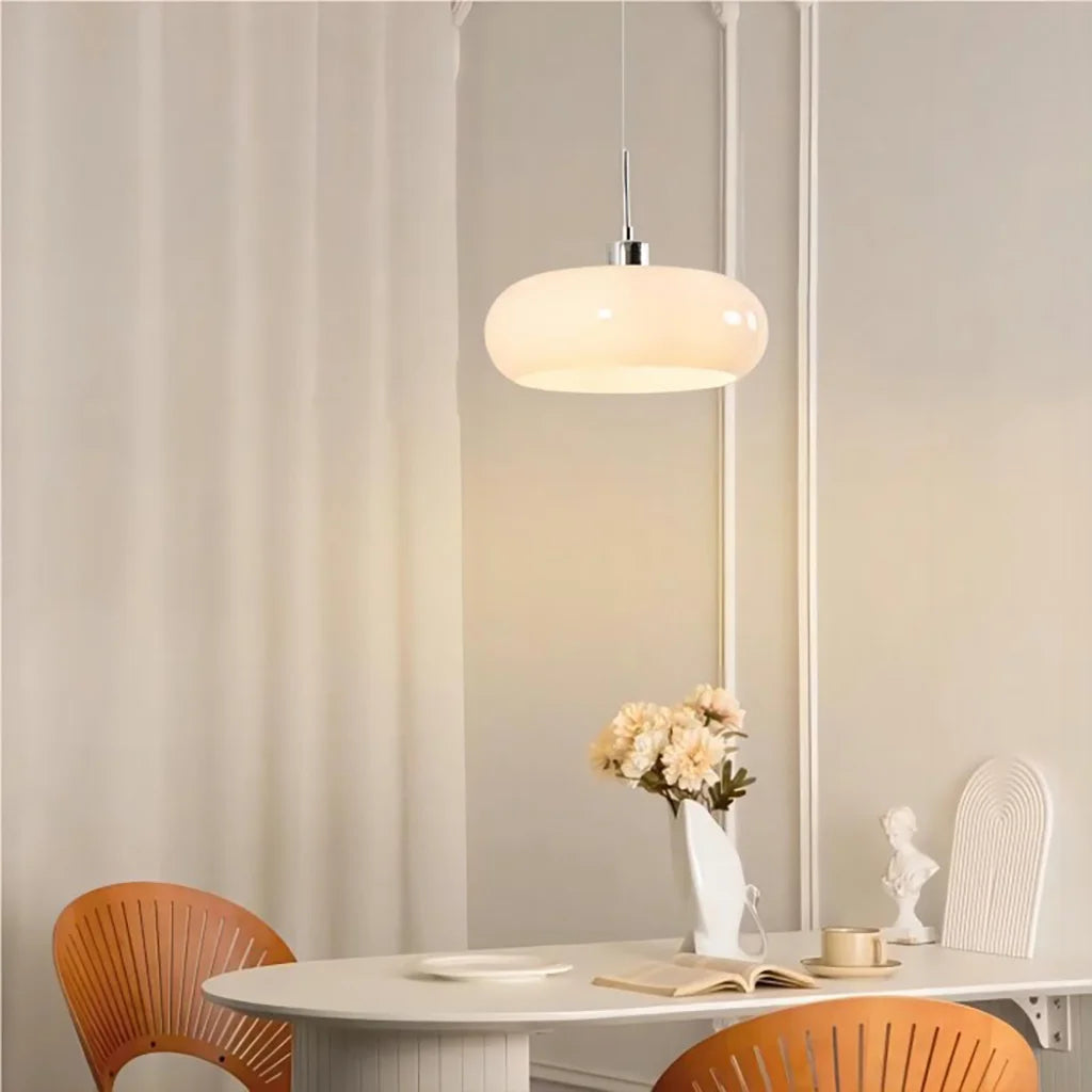 Suspension en Verre Style Bauhaus Kieran - Design Élégant et Intemporel