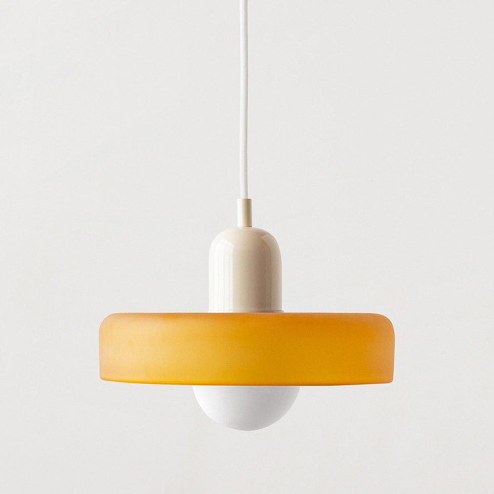 Suspension Bauhaus - Lampe Moderne en Verre, Design Élégant et Fonctionnel