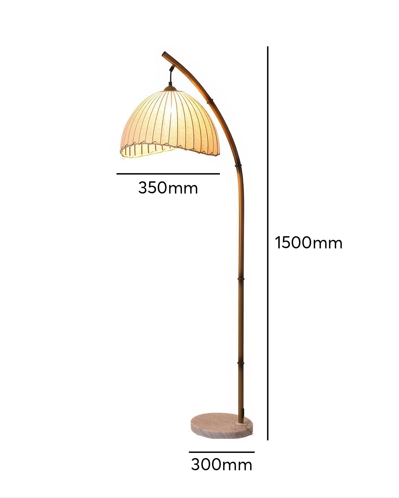 Lampe sur Pied Bamboo Zen – Éclairage Naturel LED Design Culturel