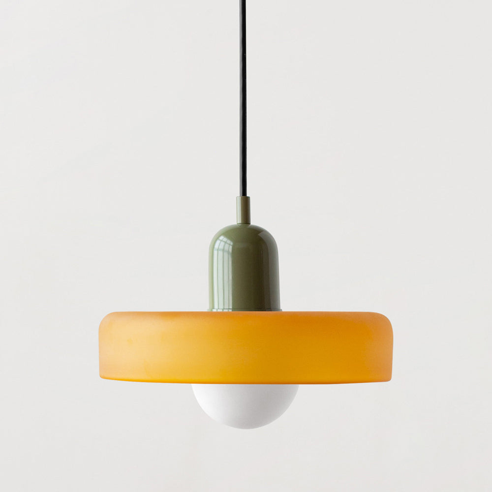 Suspension Bauhaus - Lampe Moderne en Verre, Design Élégant et Fonctionnel