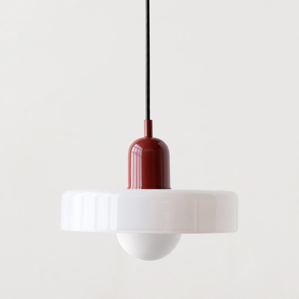 Suspension Bauhaus - Lampe Moderne en Verre, Design Élégant et Fonctionnel