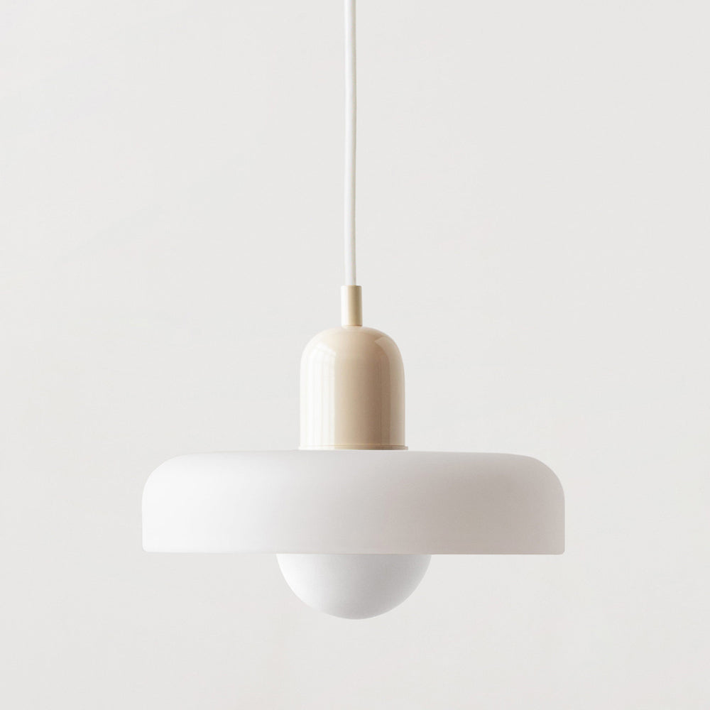 Suspension Bauhaus - Lampe Moderne en Verre, Design Élégant et Fonctionnel