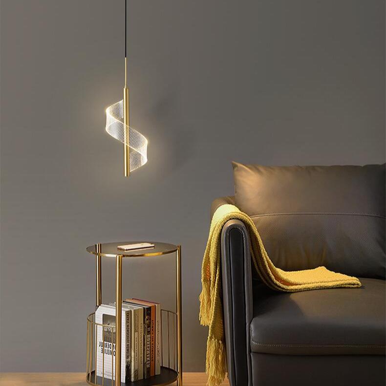 Suspension LED Moderne en Métal - Éclairage Contemporain Écoénergétique