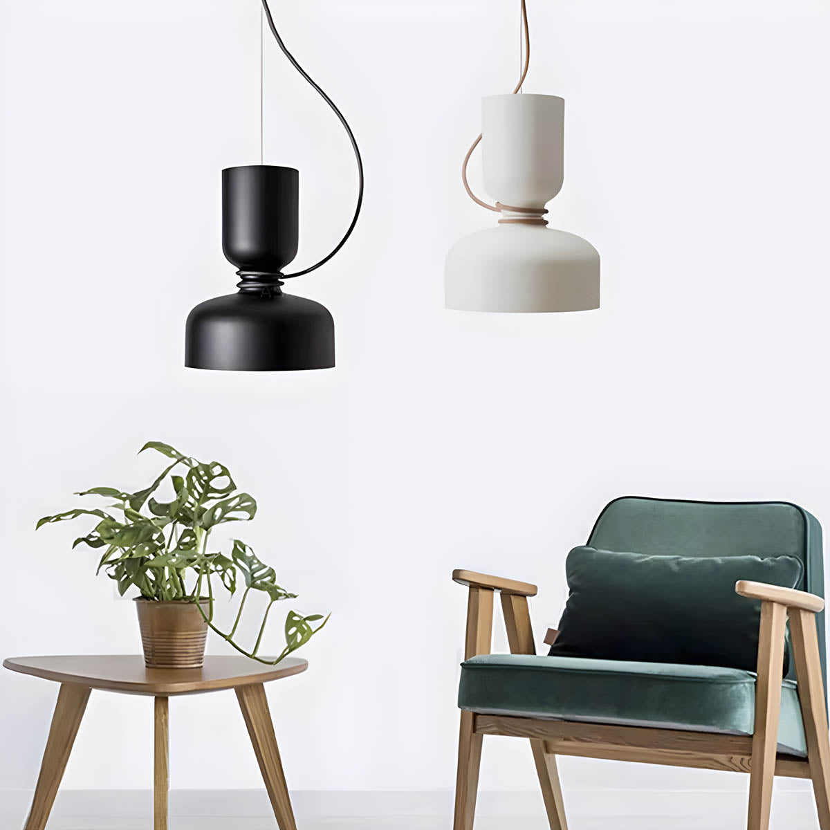 Suspension Orlee – Lampe Moderne Géométrique LED, Design Élégant et Polyvalent
