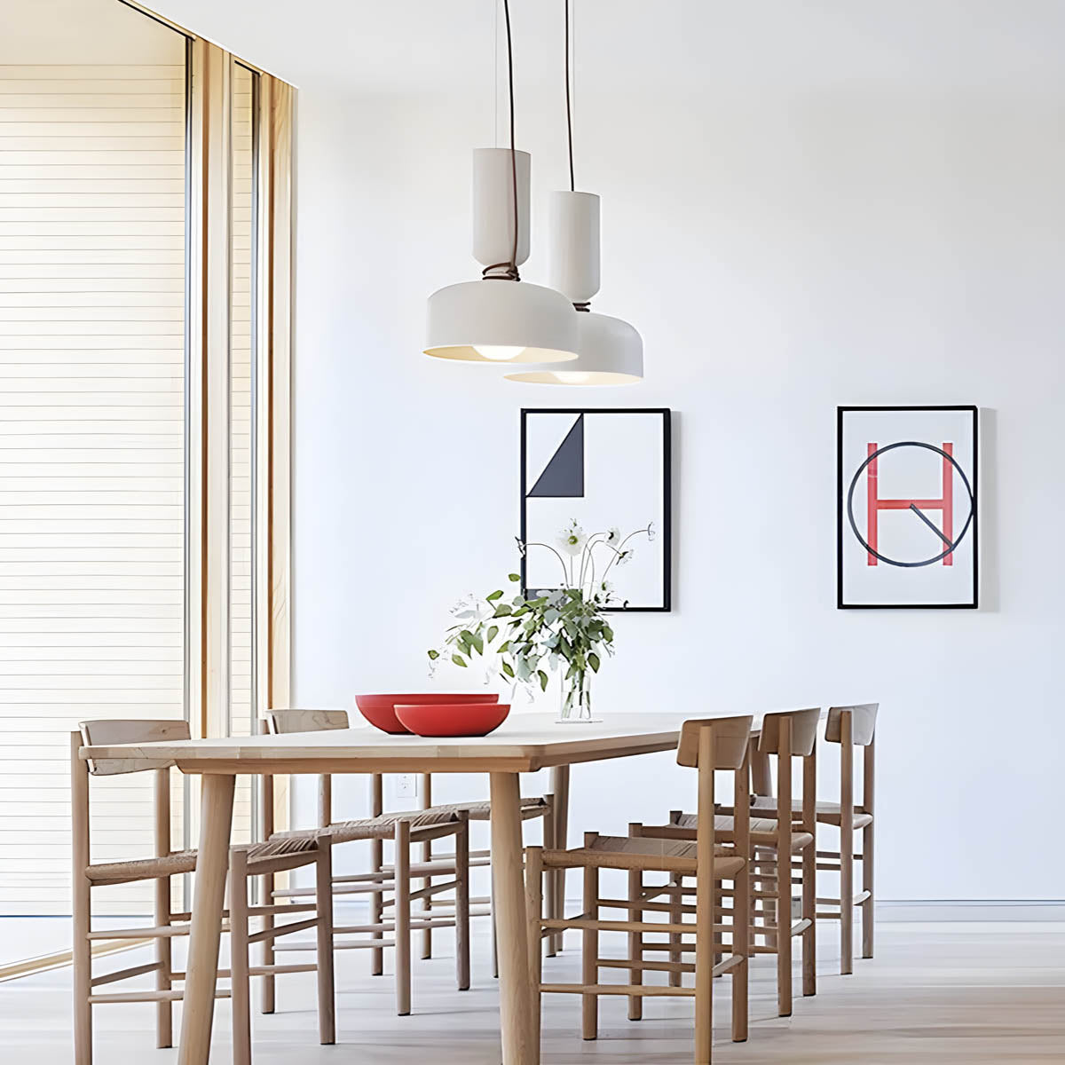 Suspension Orlee – Lampe Moderne Géométrique LED, Design Élégant et Polyvalent