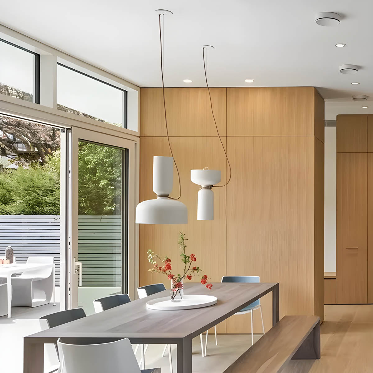 Suspension Orlee – Lampe Moderne Géométrique LED, Design Élégant et Polyvalent