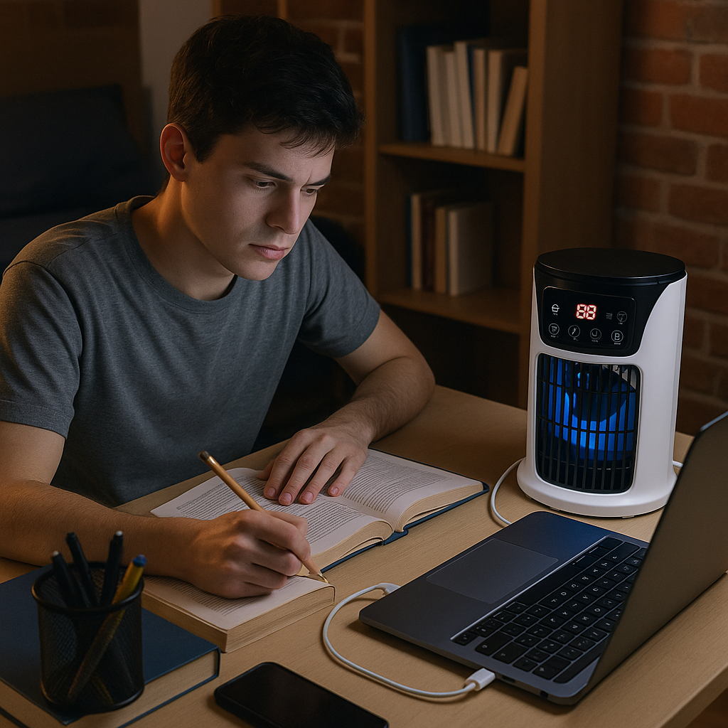 Climatiseur Mobile Sans Conduit BoreaCool – Refroidisseur d’Air Silencieux et Économe, 5-en-1